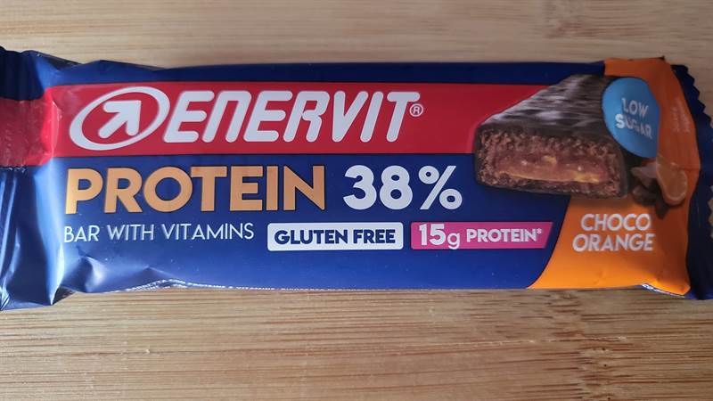 Enervit Protein 38% bar with vitamins Choco orange