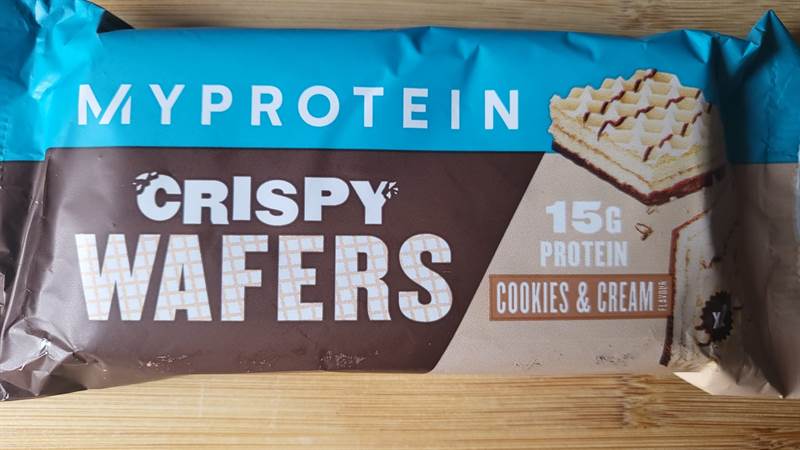 MyProtein Crispy wafers Cookies & cream