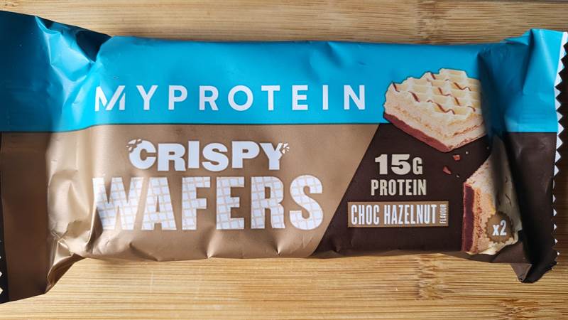 MyProtein Crispy wafers Choc hazelnut