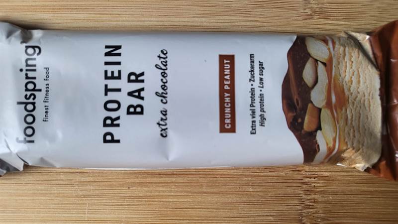foodspring Protein bar Crunchy peanut