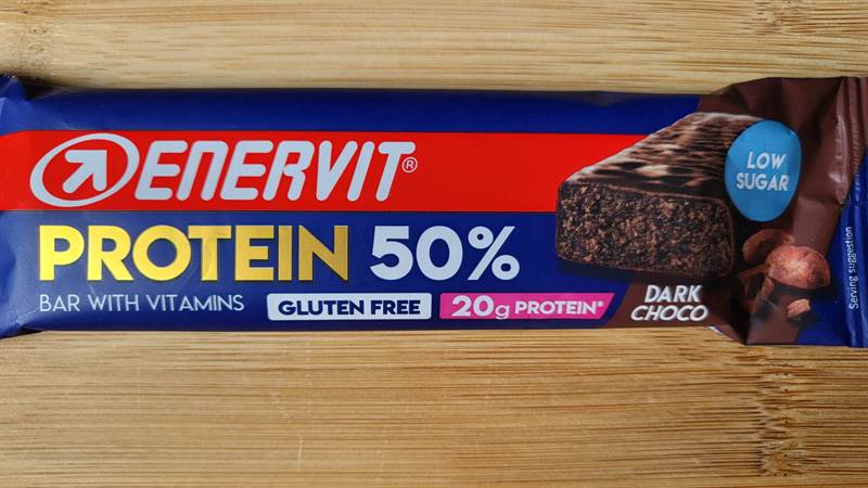 Enervit Protein 50% bar with vitamins Dark Choco